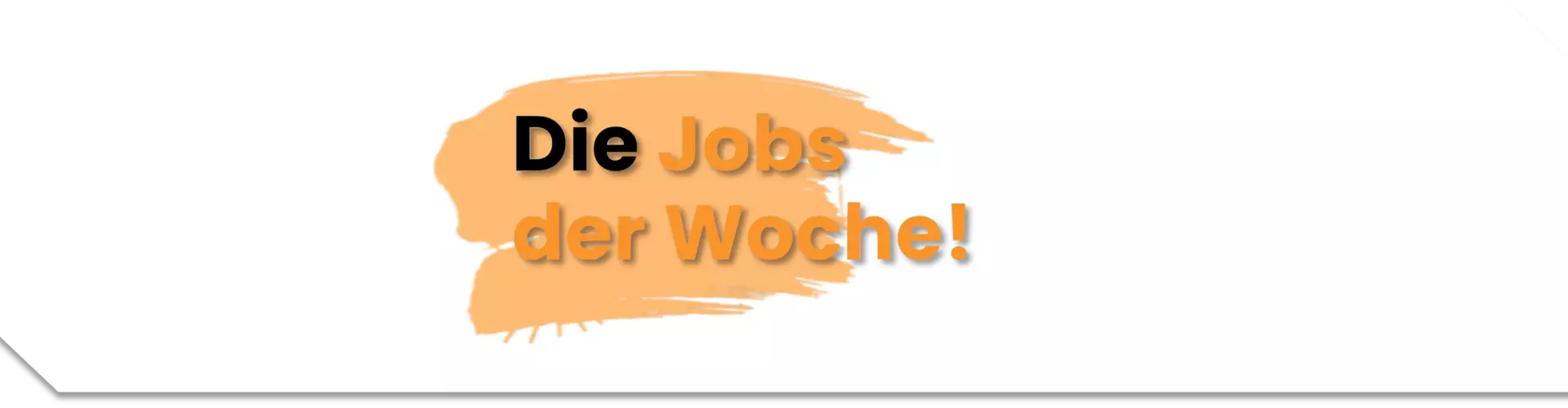 Header Job der Woche